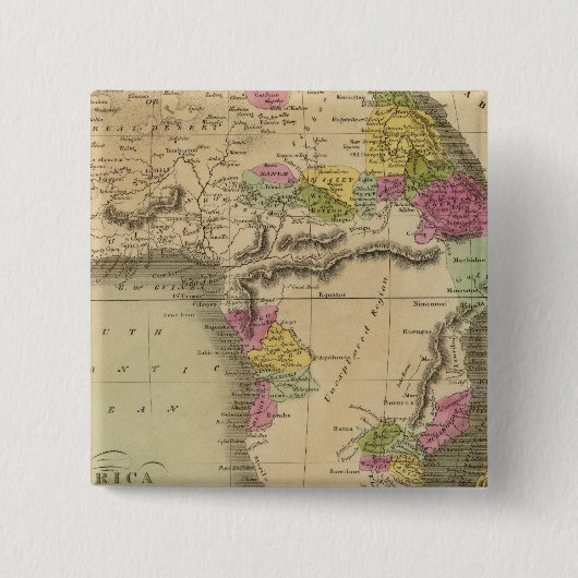 アフリカ48 缶バッジ (正面)