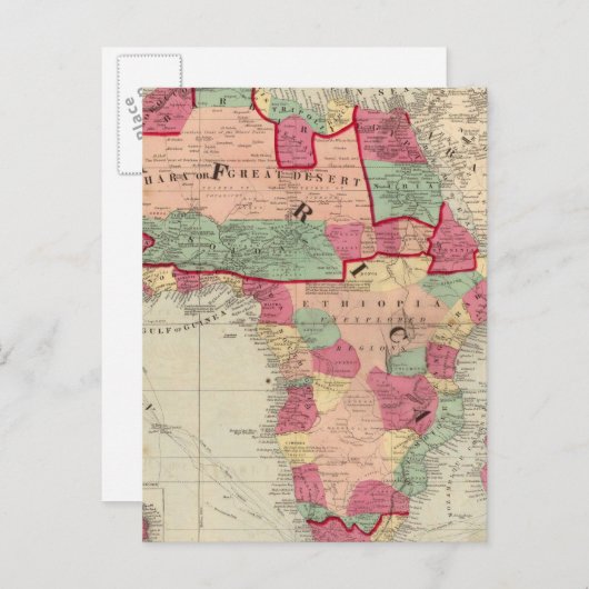 アフリカ49 ポストカード (正面/裏面)