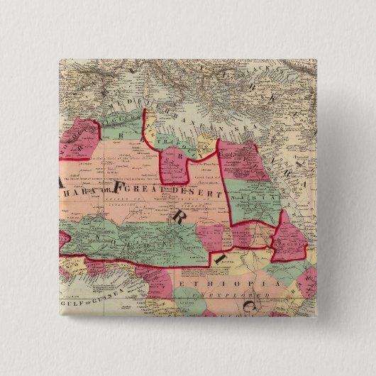 アフリカ49 缶バッジ (正面)