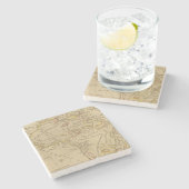 アフリカ4 ストーンコースター (横)