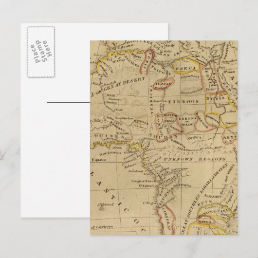 アフリカ4 ポストカード (正面/裏面)