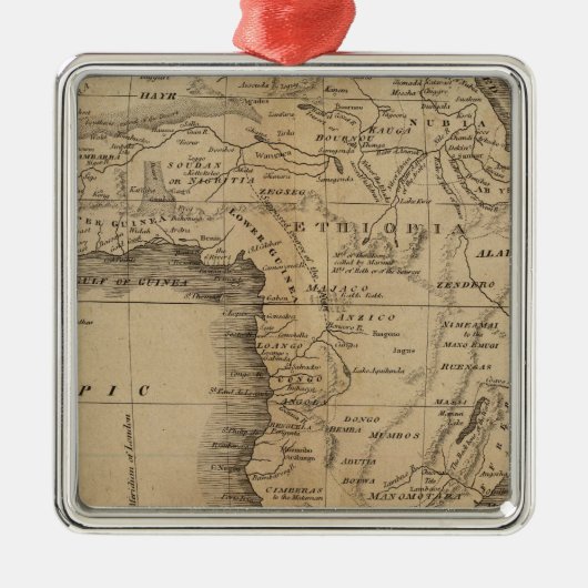 アフリカ50 メタルオーナメント (正面)