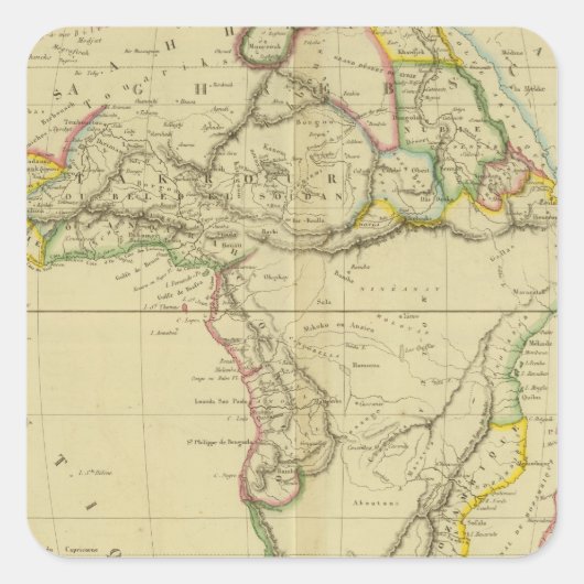 アフリカ6 スクエアシール (正面)