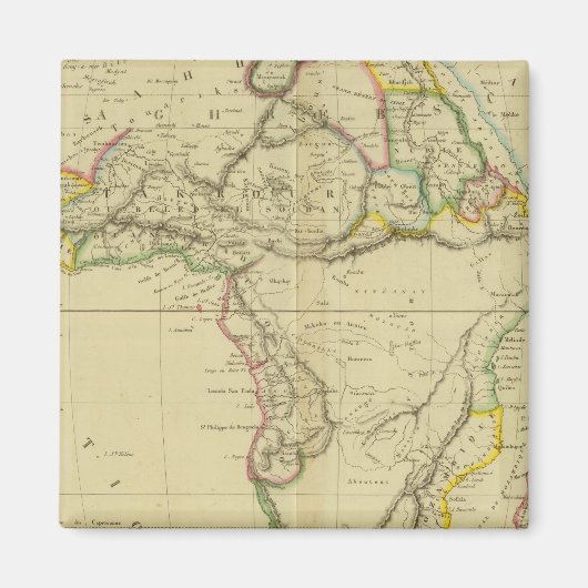 アフリカ6 マグネット (正面)