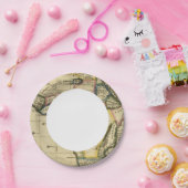 アフリカ7 ペーパープレート (パーティー)