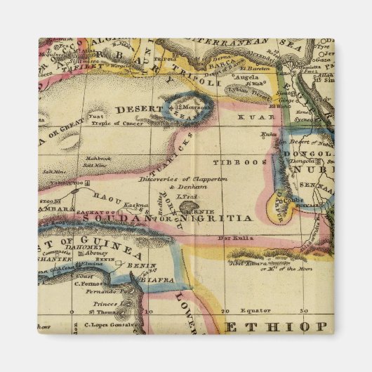 アフリカ7 マグネット (正面)