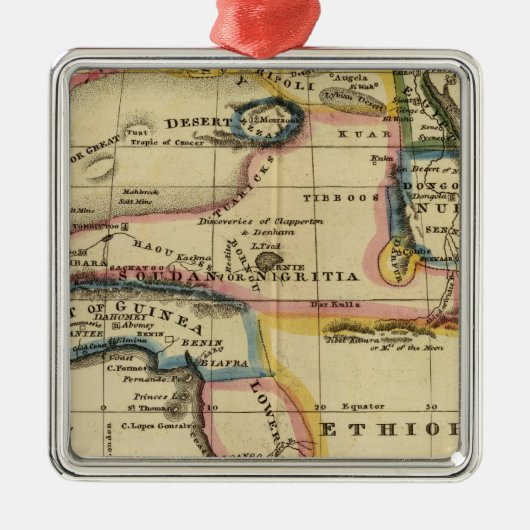 アフリカ7 メタルオーナメント (正面)