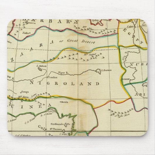 アフリカ9 マウスパッド (正面)