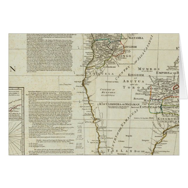 アフリカ、その州、王国 (正面横)