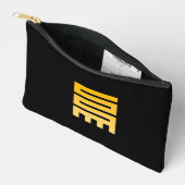 アフリカ・アディンクラ（イニシアティブ） アクセサリーポーチ (見開き)