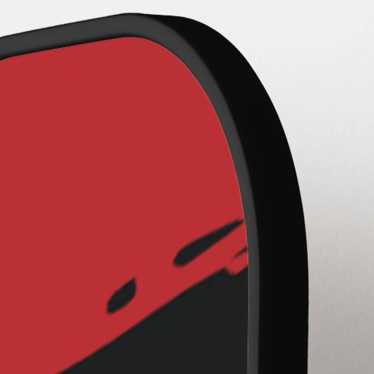 アフリカ，アフリカの色，名前をカスタムする パーソナライズされた ピックルボールラケット (左詳細)