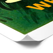 アフリカ、アフリカの部族来が飛行機を見る ポスター (角)