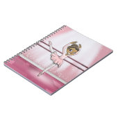 アフリカ・アメリカン・バレリーナ ノートブック (左側)