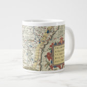 アフリカ·アラビア半島地図 ジャンボコーヒーマグカップ (正面右)