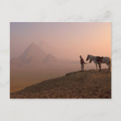 アフリカ、エジプト、カイロ、ギザ、ギザのピラミッド ポストカード (正面)