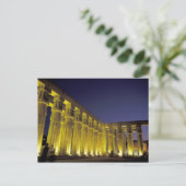 アフリカ、エジプト、ルクソール。サンコートオブアメンホテップ ポストカード (スタンド正面)