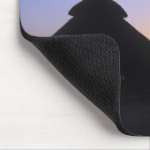 アフリカ、エチオピア、オモ川地域、夕日 マウスパッド (コーナー)