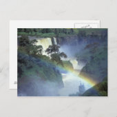 アフリカ、エチオピア、ブルーナイル川、白内障。 ポストカード (正面/裏面)