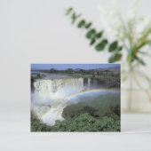 アフリカ、エチオピア、ブルーナイル川、白内障。2 ポストカード (スタンド正面)