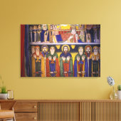 アフリカ、エチオピア。使徒や使徒を描いたアートワーク キャンバスプリント (インサイチュ (リビング))