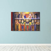 アフリカ、エチオピア。使徒や使徒を描いたアートワーク キャンバスプリント (インサイチュ (ウッドフロア))