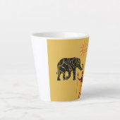 アフリカ カフェラテマグ (正面)