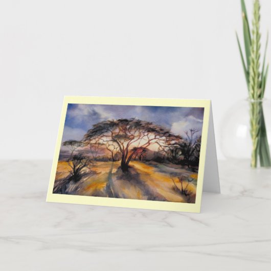 アフリカ カード (正面)