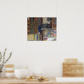 アフリカ、ガーナ、アクラ。アクラテキスタイル&手工芸品 ポスター (キッチン)