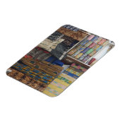 アフリカ、ガーナ、アクラ。アクラテキスタイル&手工芸品 マグネット (左側)