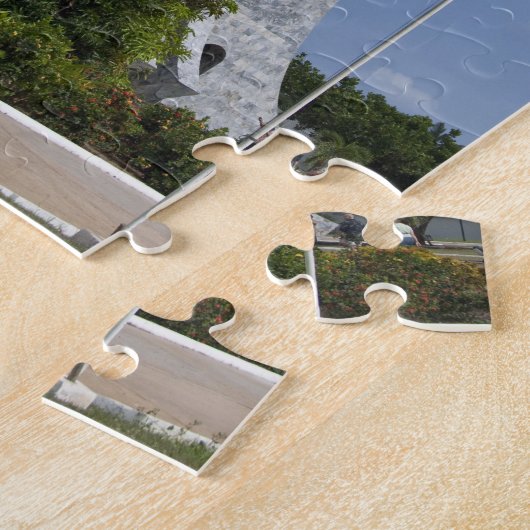 アフリカ、ガーナ、アクラ。ヌクルマ陵、最後の3 ジグソーパズル (側面)