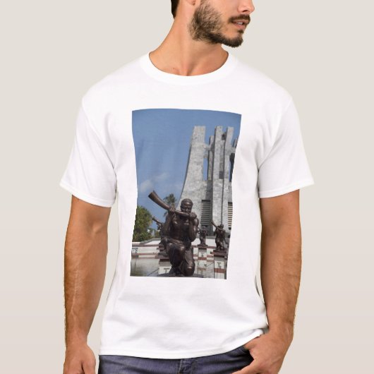 アフリカ, ガーナ, アクラ. ンクルマ廟, 最後 Tシャツ (正面)