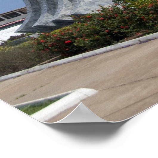 アフリカ、ガーナ、アクラ。ンクルマ霊廟、ファイナル3 ポスター (角)