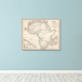 アフリカ キャンバスプリント (インサイチュ (ウッドフロア))