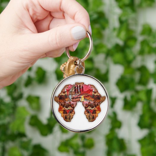 アフリカ キーホルダー (手)