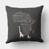 アフリカ クッション (裏面)