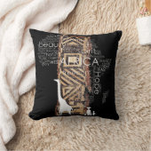 アフリカ クッション (ブランケット)