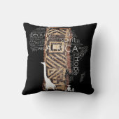 アフリカ クッション (裏面)