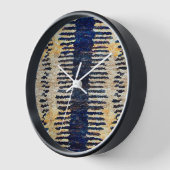 アフリカ クバクロス 壁時計 (傾斜)