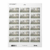 アフリカ・ケニアの野生の土地 ラベル (フルシート)