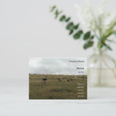 アフリカ・ケニア野生動物 名刺 (スタンド正面)