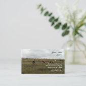 アフリカ・ケニア野生動物 名刺 (スタンド正面)