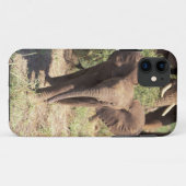 アフリカ ケニア アンボセリ国立公園 アフリカゾウ 2 Case-Mate iPhoneケース (裏面(横))