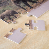 アフリカ、ケニア、ナナユキ、ムパラ。アフリカの ジグソーパズル (側面)