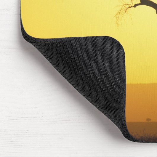 アフリカ、ケニア、マサイマラゲームリザーブ、上昇中 マウスパッド (コーナー)