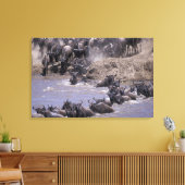 アフリカ、ケニア、マサイマラ国立公園。 キャンバスプリント (インサイチュ (リビング))