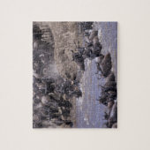 アフリカ、ケニア、マサイマラ国立公園。 ジグソーパズル (縦)