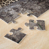 アフリカ。ケニア。マサイマラ。ヒョウ（パンテラ） ジグソーパズル (側面)