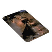 アフリカ、ケニア、マサイマラ。一般的な海馬 マグネット (右側)