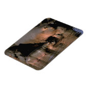 アフリカ、ケニア、マサイマラ。一般的な海馬 マグネット (左側)