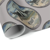 アフリカ・ケニヤ美しいエレガント野生生物 ラッピングペーパー (ロールコーナー)